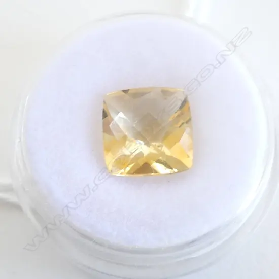 2.82CT UNSET BRAZILIAN YELLOW CITRINE