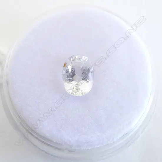1.25 UNSET SRI LANKEN WHITE SAPPHIRE