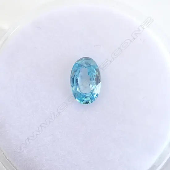 0.64CT UNSET BLUE ZIRCON