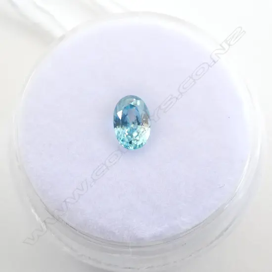 0.77CT UNSET BLUE ZIRCON