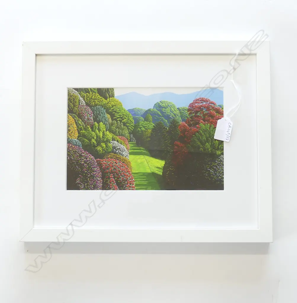 KARL MAUGHAN 'MARCHENT RIDGE' PRINT 155x240mm Image 1++