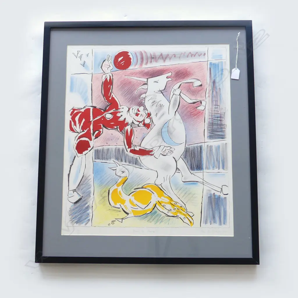 ALAN GILDERDALE 'OVER THE MOON', LITHOGRAPH 22/25, SIGNED & DATED '88, 600 x 510mm Image 1++
