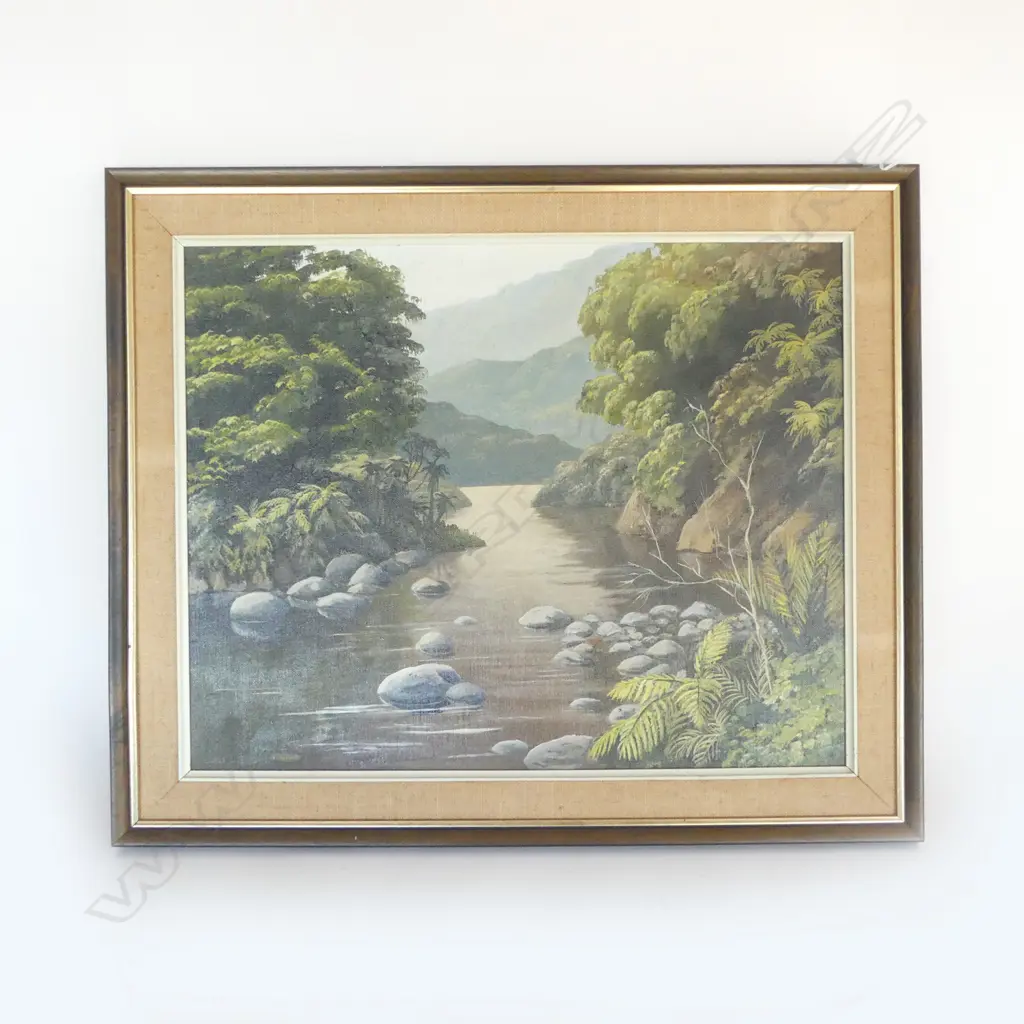 LANDSCAPE, OIL ON CANVAS, DIANA L STEWART 395mmx495mm Image 1++