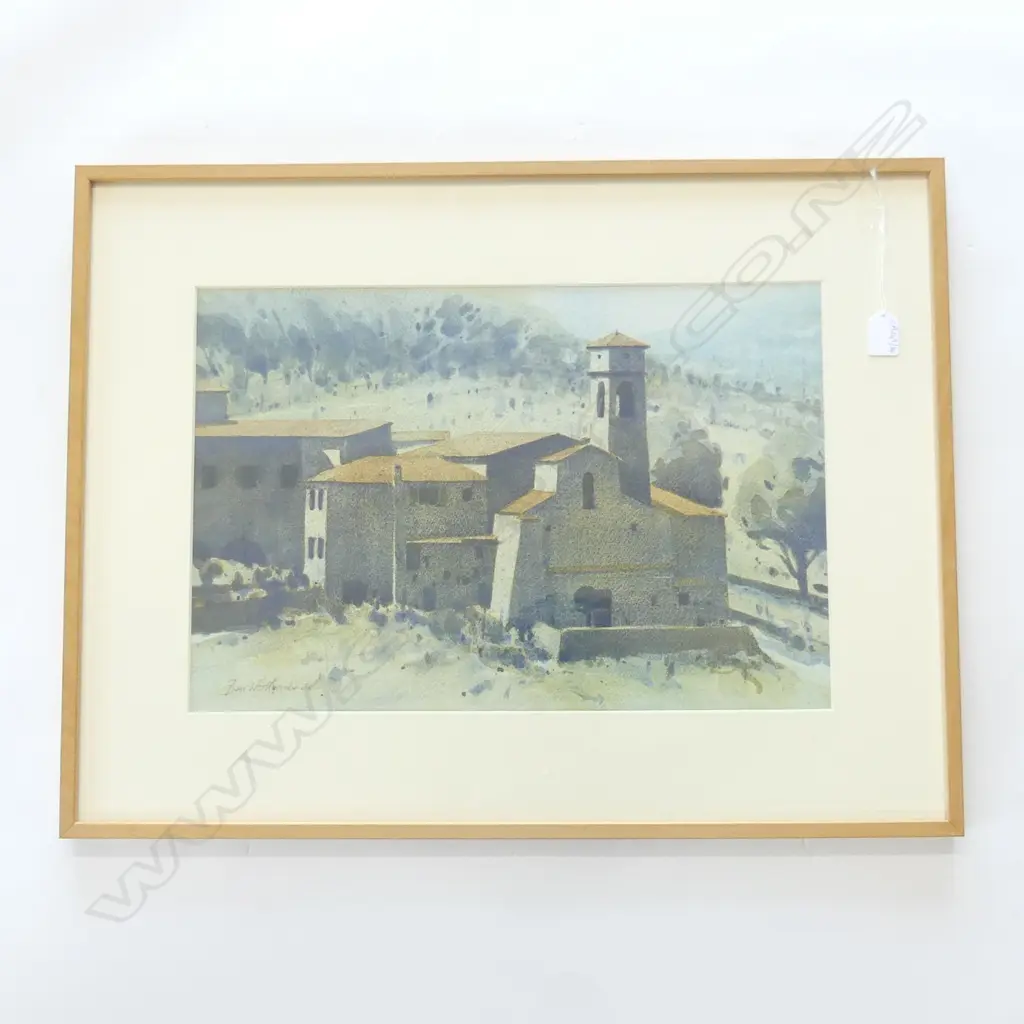 BEN WOOLLCOMBE, 'SETTINGIANO TUSCANY' WC '86 340x505mm Image 1++