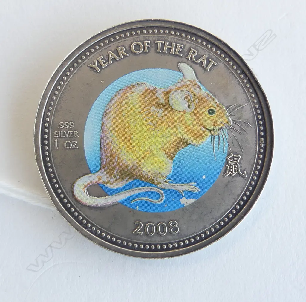 NZ MINT .999 SILVER COIN 31gms Image 1++