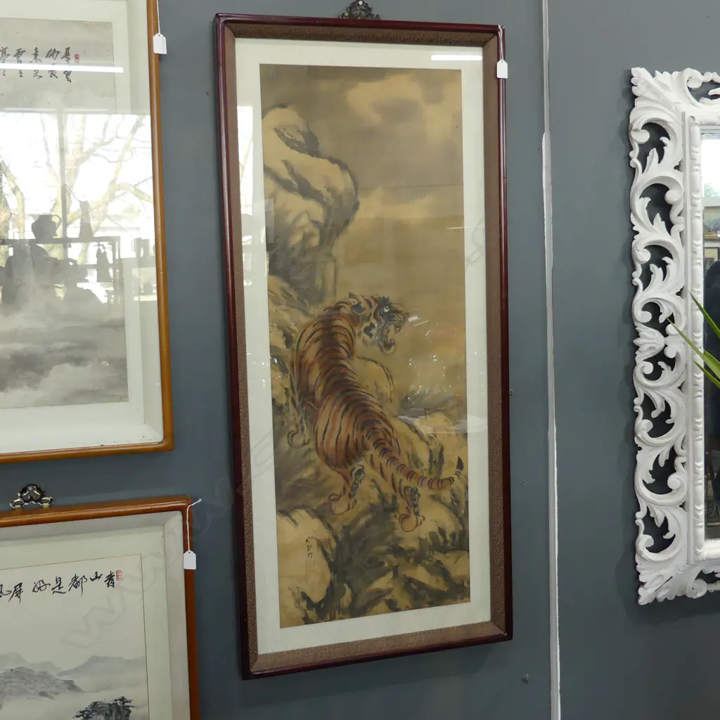 ORIENTAL TIGER ARTWORK 1275x580mm overall Image 1++