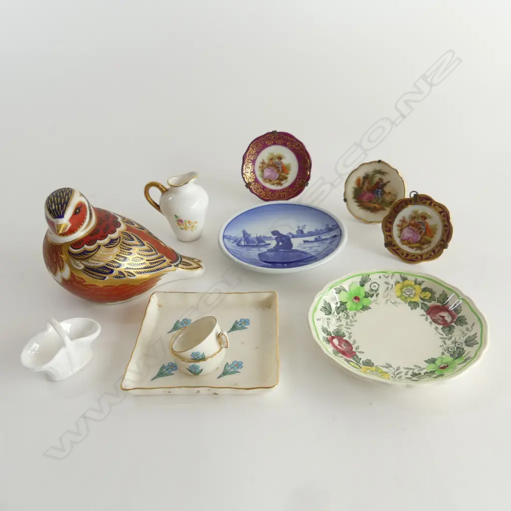 SMALL TRAY MINIATURE CHINA RCD BIRD H70MM ETC Image 1++