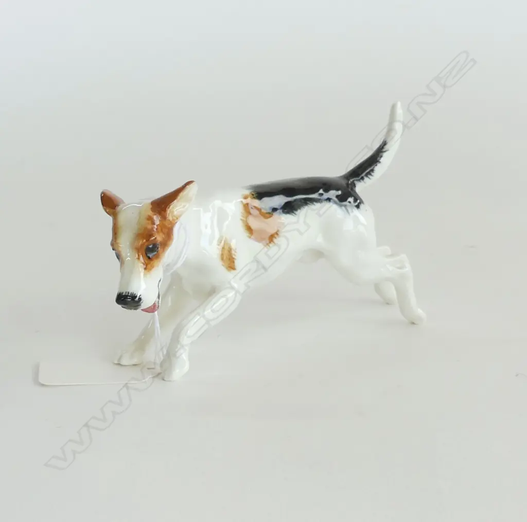 R/D SHORT HAIRED TERRIER CHINA DOG ORN L130MM Image 1++