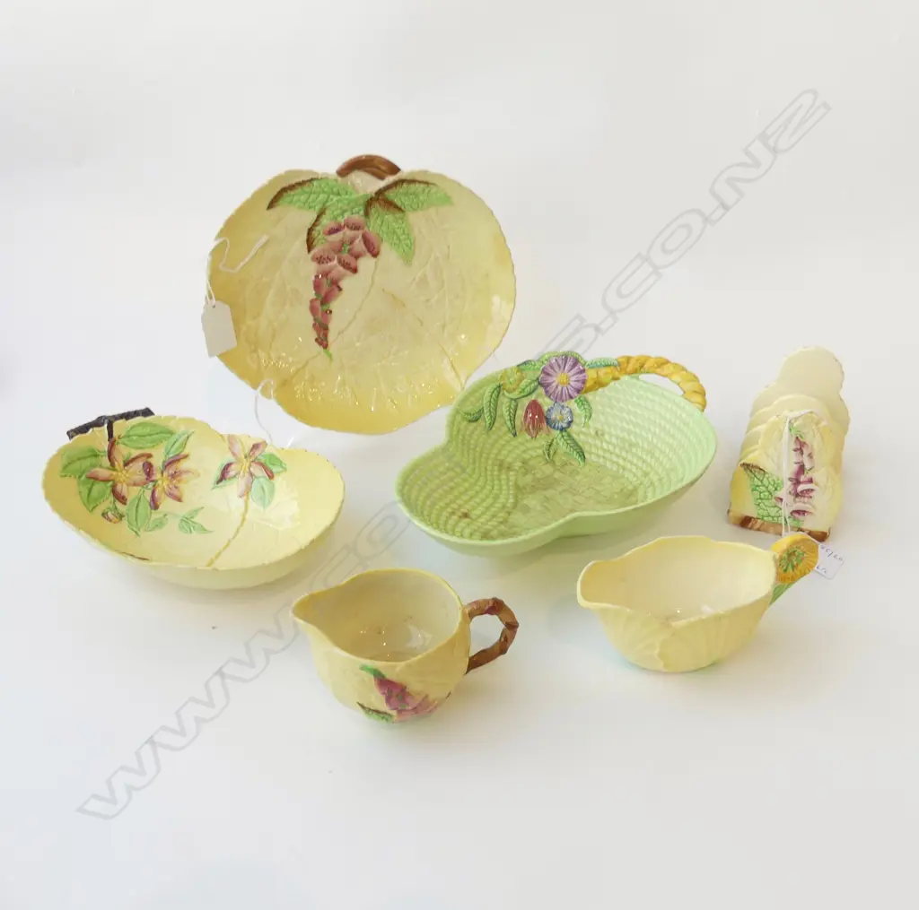 6 PCS CARTON WARE CHINA HOLLY HOCK PAT TOAST RACK L100MM ETC Image 1++