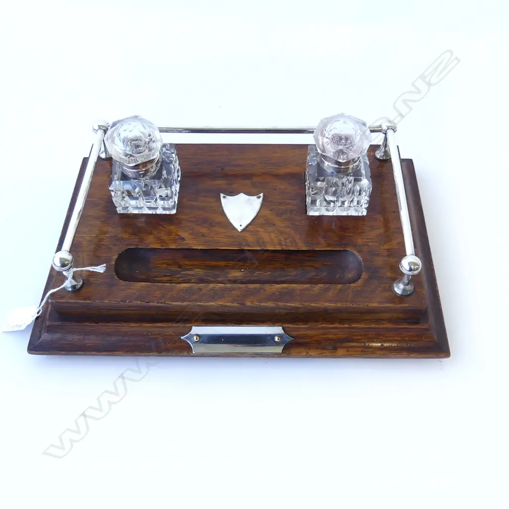 EDWARDIAN INK STAND 330x220mm Image 1++