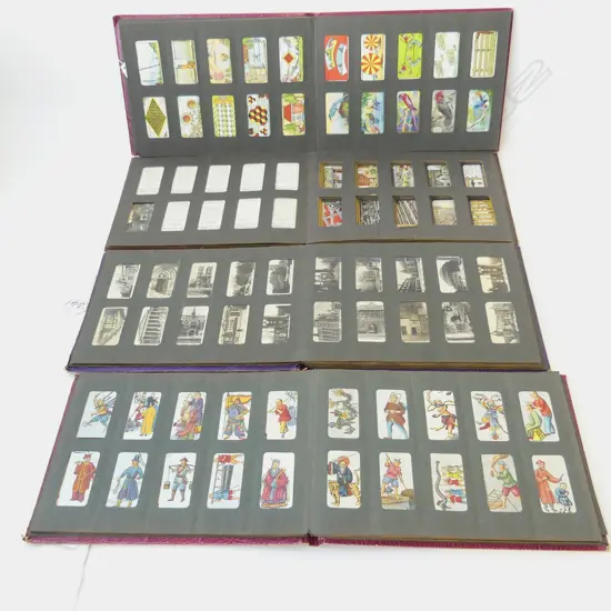 COLLECTION OF 4 CIG CARD ALBUMS