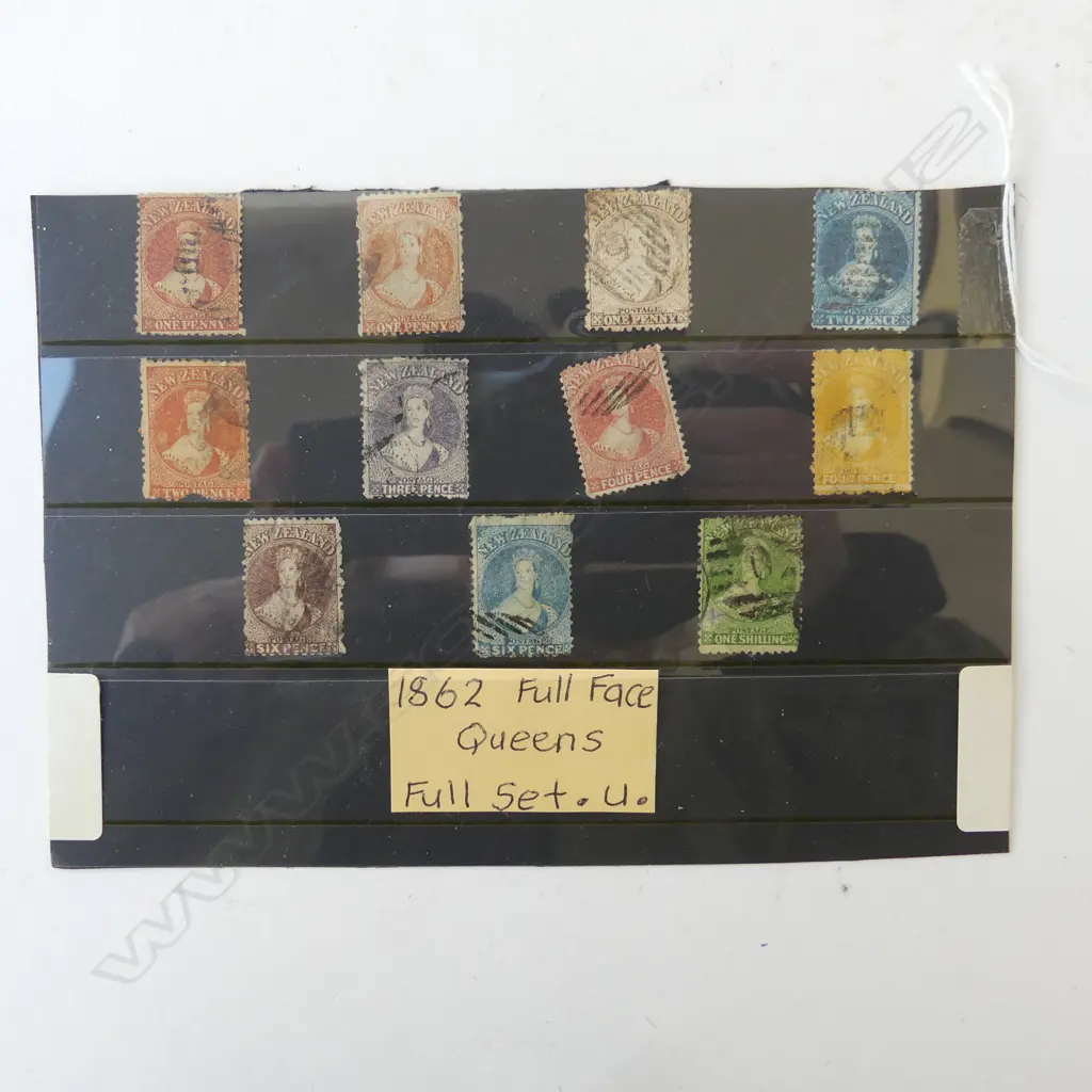 11 STAMPS; FULL FACE QUEENS Image 1++
