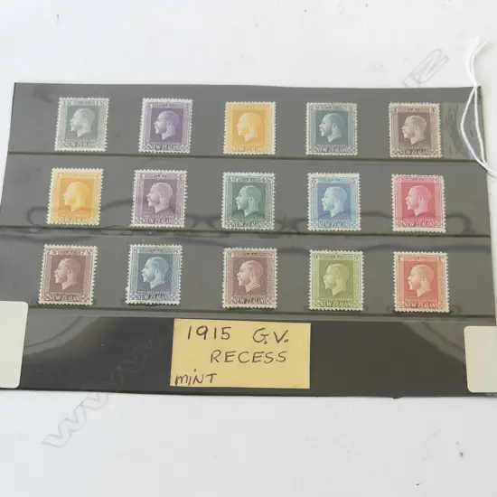 STAMPS; G.V. RECESS