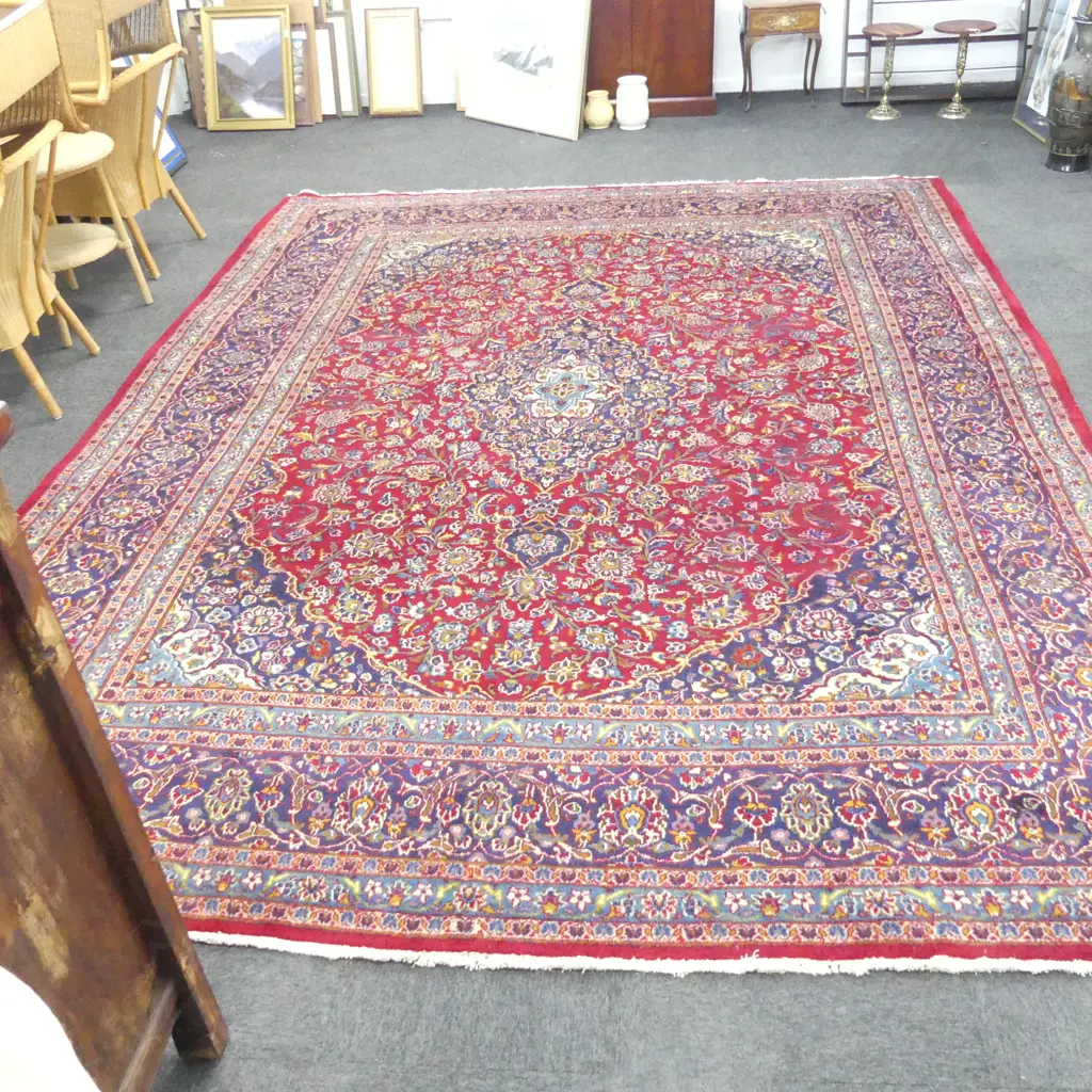 LG HAND KNOTTED WOOL PILE CARPET 3900x2900mm Image 1++