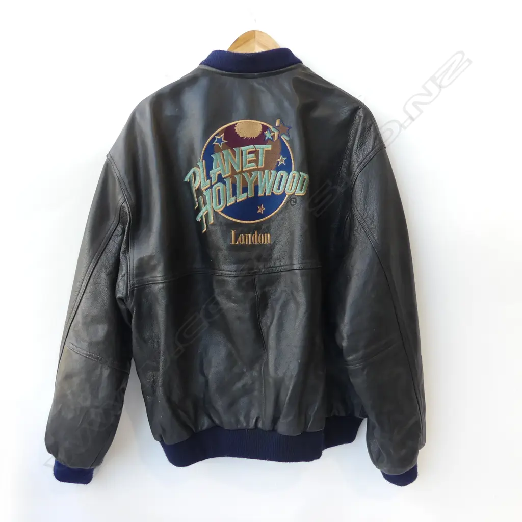 PLANET HOLLYWOOD LEATHER JACKET Image 1++