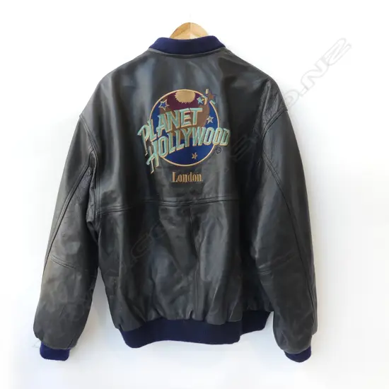 PLANET HOLLYWOOD LEATHER JACKET