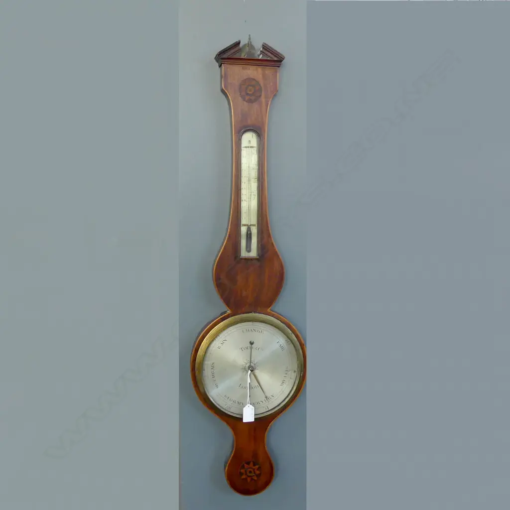 ANTIQUE TORRE & Co BANJO BAROMETER H.970mm Image 1++