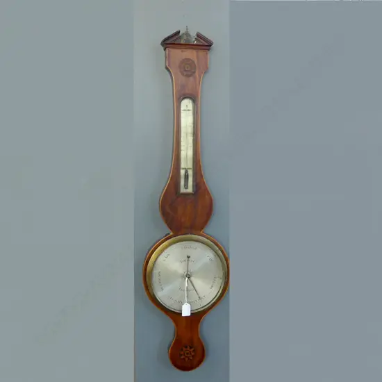 ANTIQUE TORRE & Co BANJO BAROMETER H.970mm