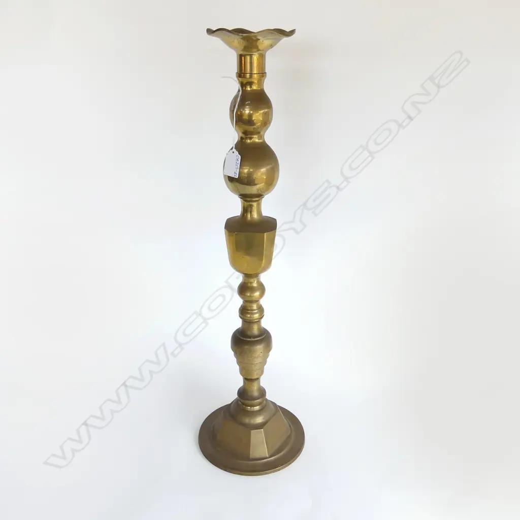 BRASS PLINTH/CANDLESTICK H.660mm Image 1++