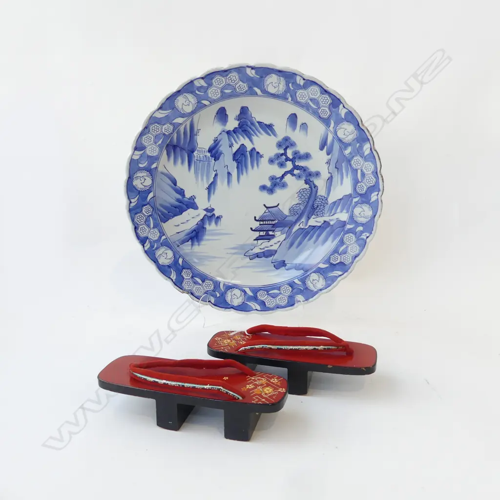 JAPANESE B/W CHARGER 410mm dia + PR SANDALS Image 1++