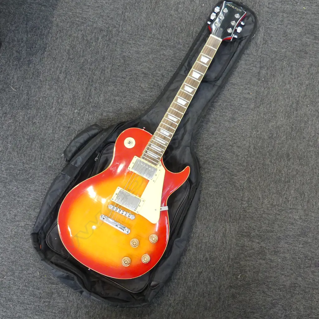 VINTAGE MIRAGE ELECTRIC GUITAR w. SOFT CASE Image 1++