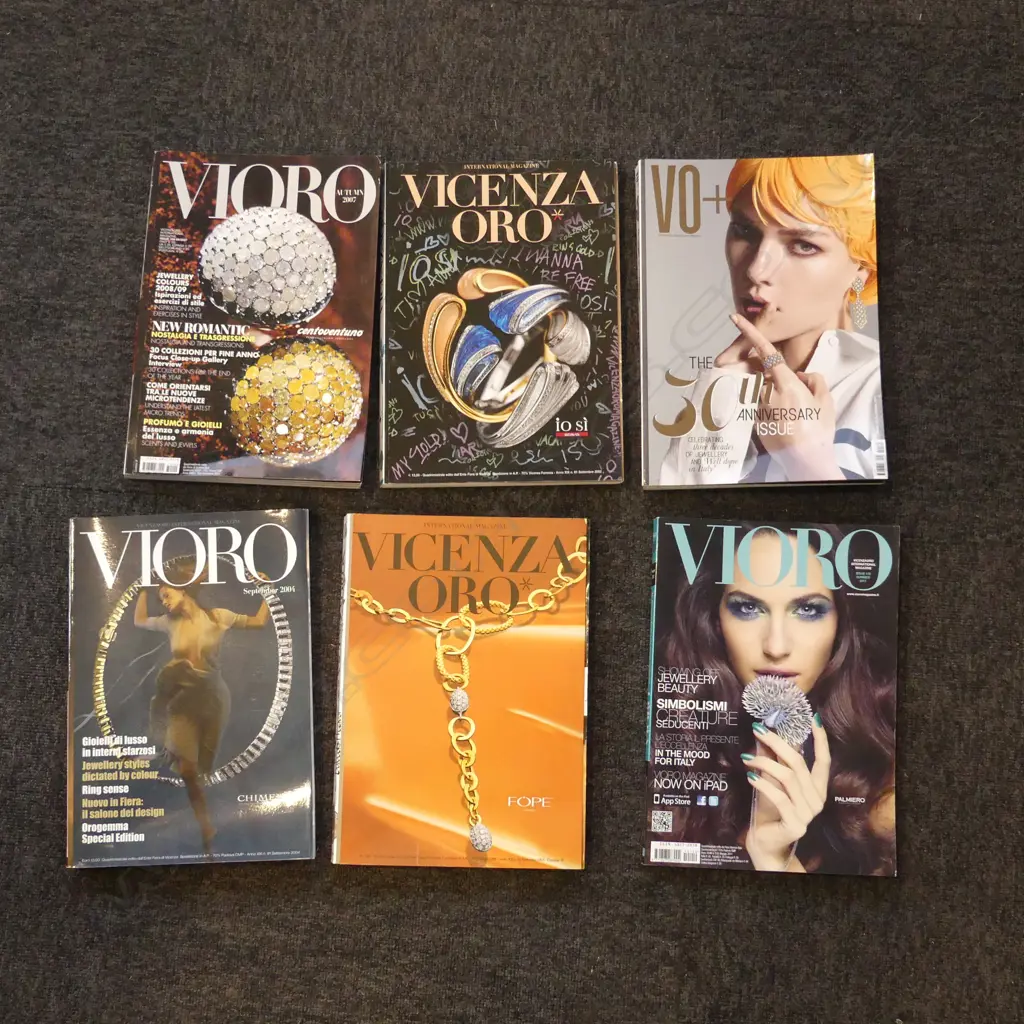 JEWELLERY DESIGNER MAGAZINES "VICENZAORO" (6) Image 1++