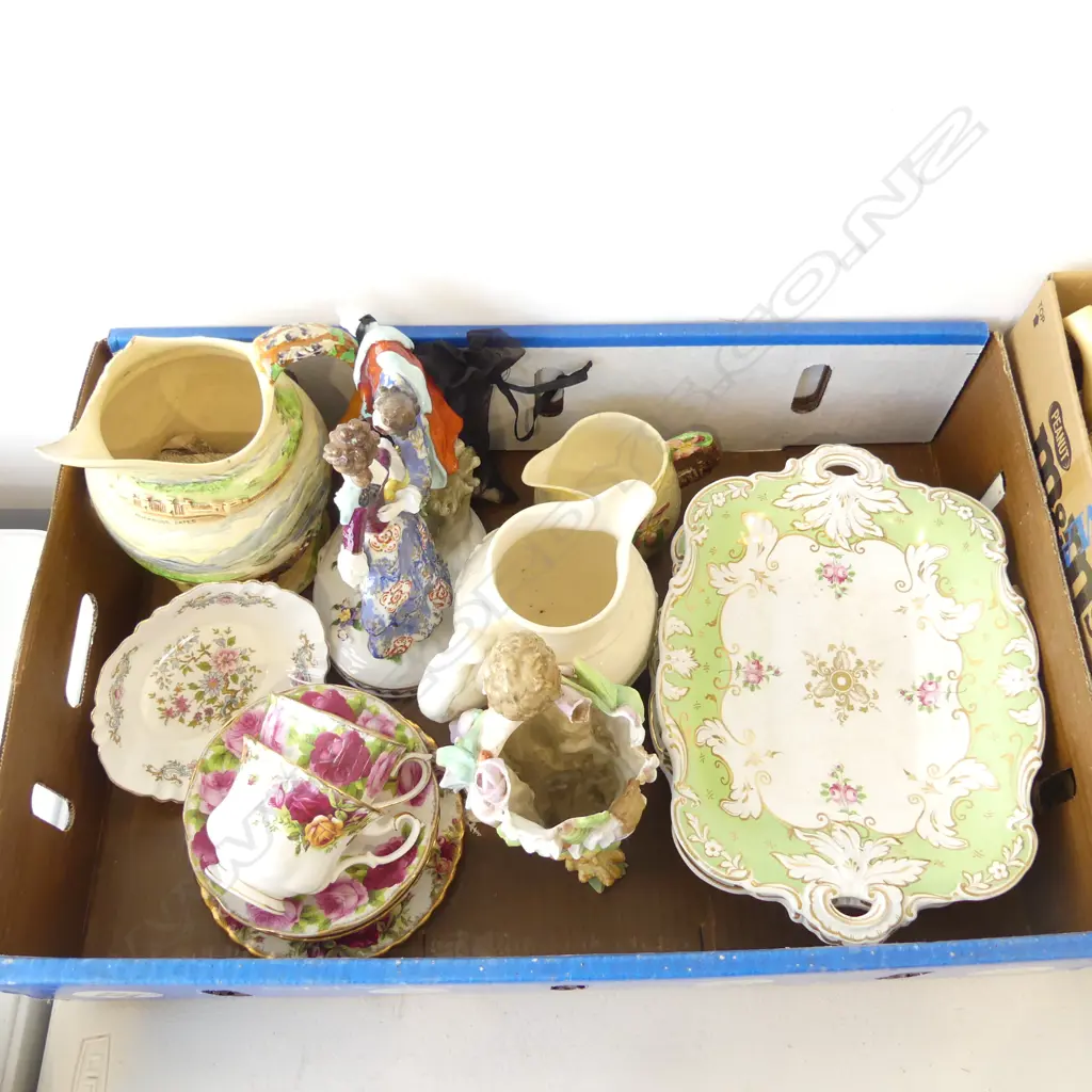BOX LOT MISC CHINA SOME FAULTS Image 1++