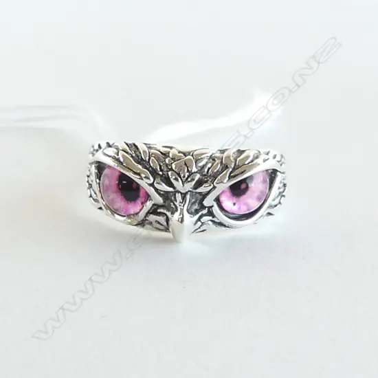 COSTUME OWL RING, ADJUSTABLE SIZE