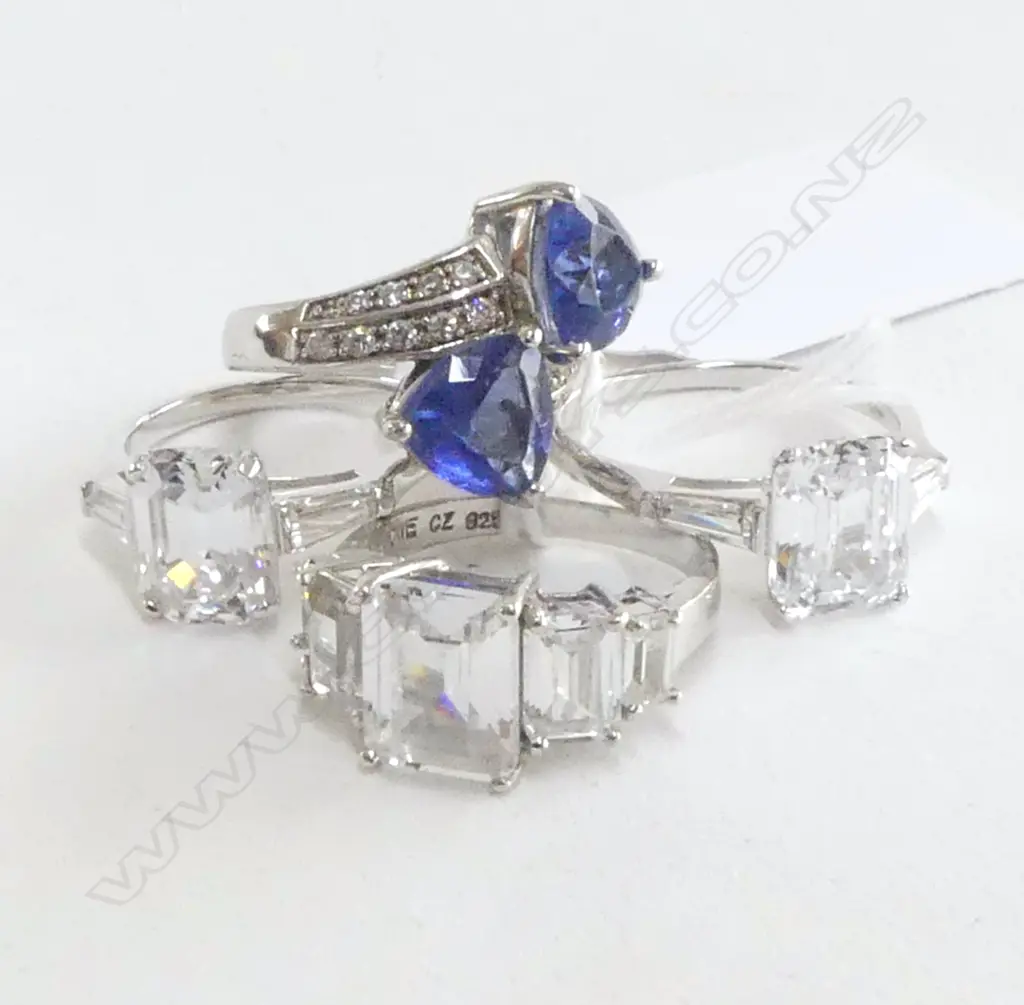 4 925 STG RINGS 20.2gms Image 1++