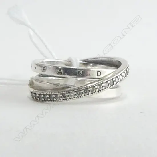 PANDORA 925 SILVER RING 5.9gms