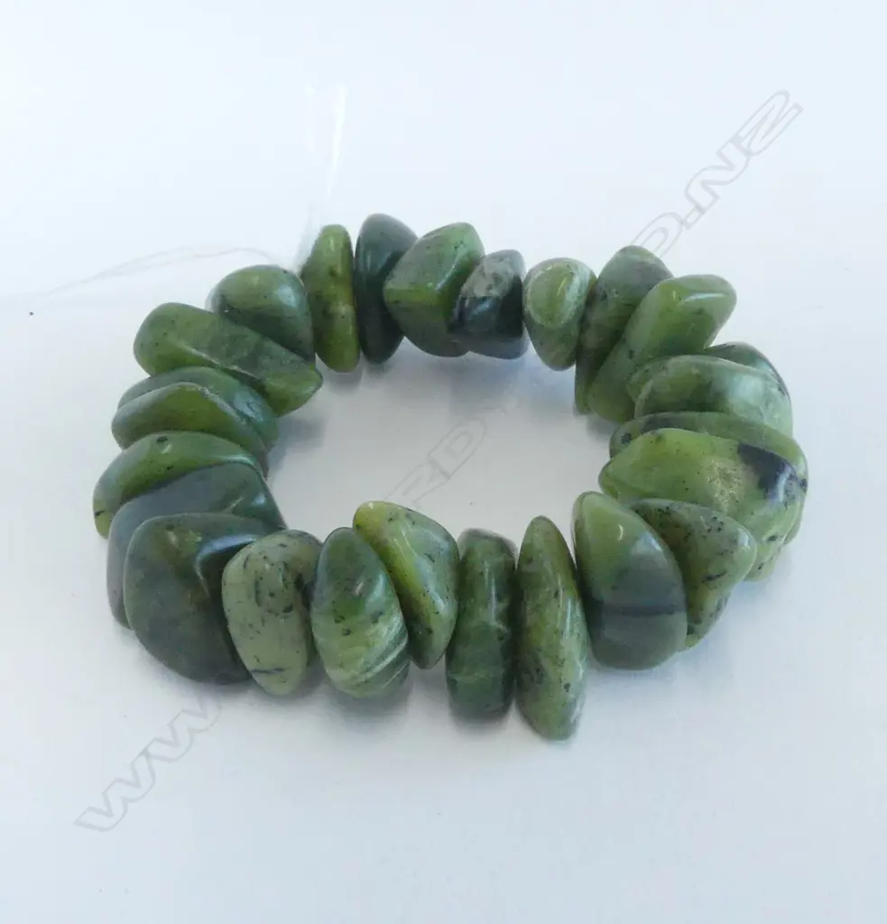 HEAVY POUNAMU STONE BRACELET Image 1++