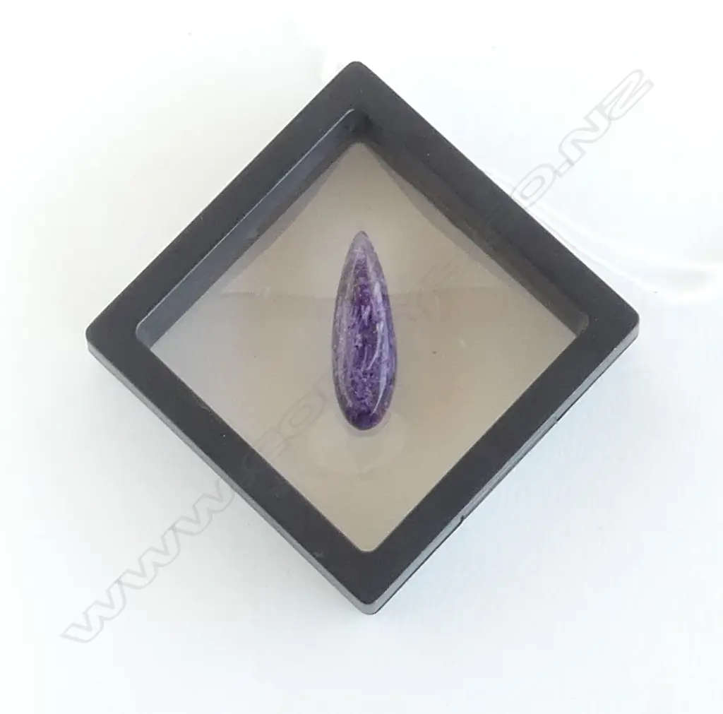 SIBERIAN CHAROITE CARBOCHON, L.35mm Image 1++