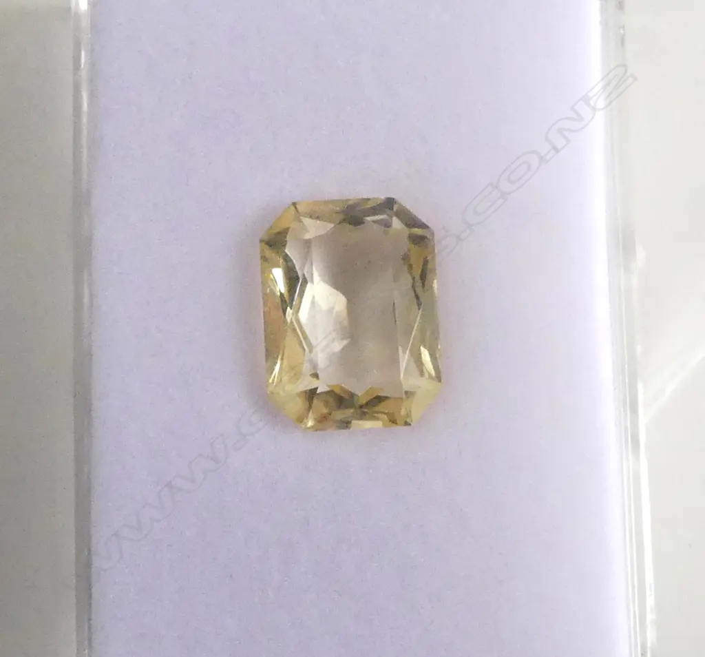 9.3 CT CITRINE, OCTAGON CUT Image 1++