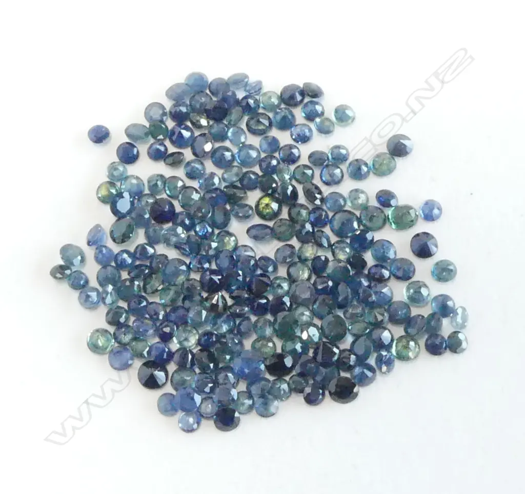 20CT FACETED ROUND SAPPHIRE Image 1++