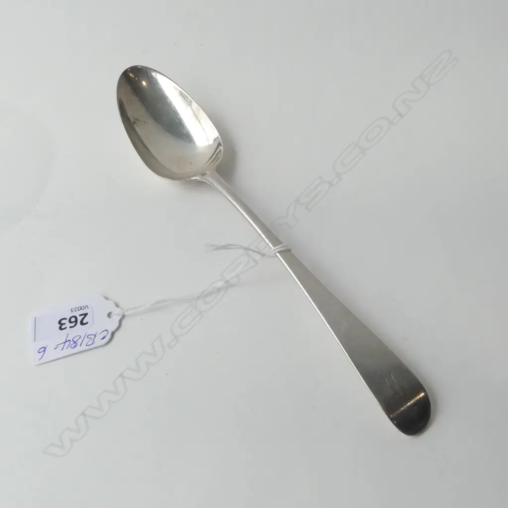 GEORGE III SILVER SPOON London 1784 by George Smith (III) Image 1++