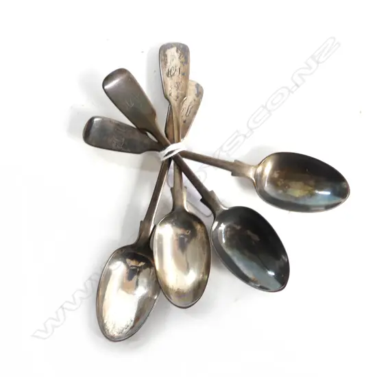 4 VICT S/SILVER TEASPOONS 103G