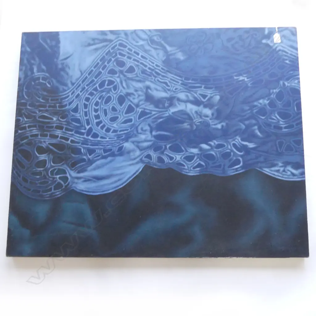 HUGH MAJOR ACRYLIC PAINTING 'PACIFIC ENCOUNTERS' 880 x 1105mm signed & dated '06 Image 1++