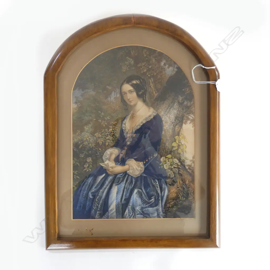 VICTORIAN GEORGE BAXTER PRINTS ''The Day Before Marriage' 350 X 250mm Image 1++