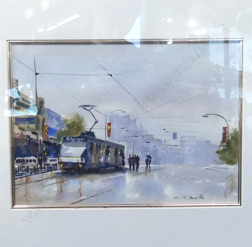 W/C CITY TRAM SIGNED M R SMITH H610 L700MM Image 1++