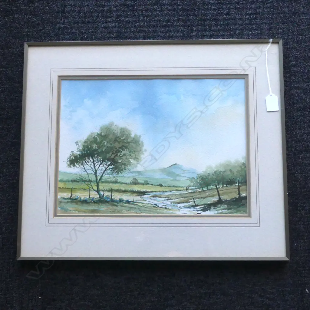 GERRY HALPIN 'RIVINGTON PIKE FROM ANGLEZARKE MOOR' WC '83 275x380mm Image 1++