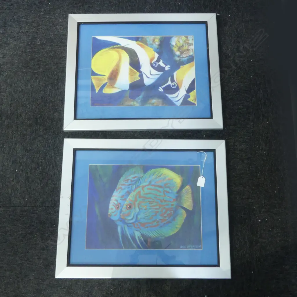 PR ROB McGREGOR FISH PRINTS 285x385mm Image 1++