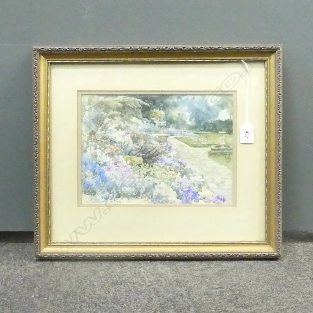 EDITH FISHER, SUMMER GARDEN WC 195x270mm Image 1++