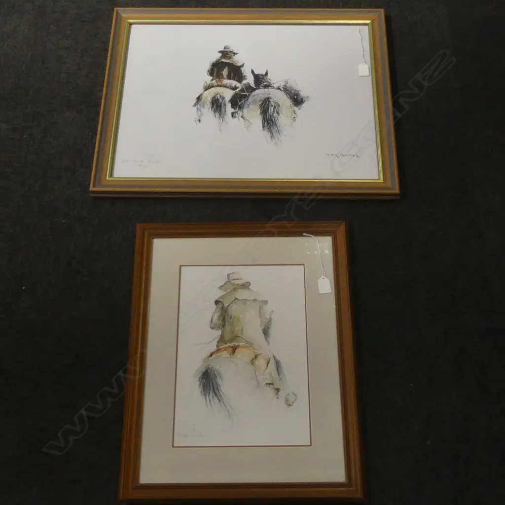2 MICHAEL PONDER PRINTS 165/350 440x585mm Image 1++
