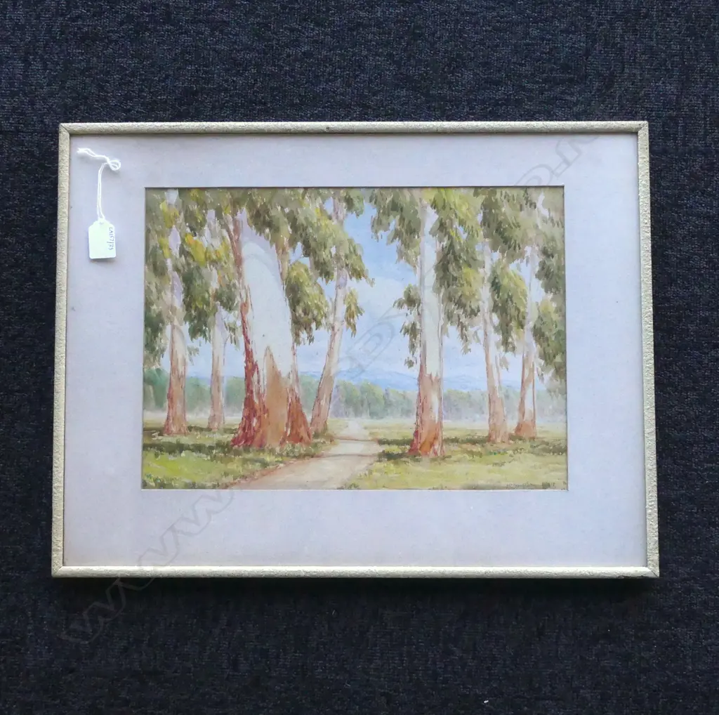 AUSTRALIAN W/C DAYBORO GUMS SIGNED H C SIMPSON H420 L550MM Image 1++
