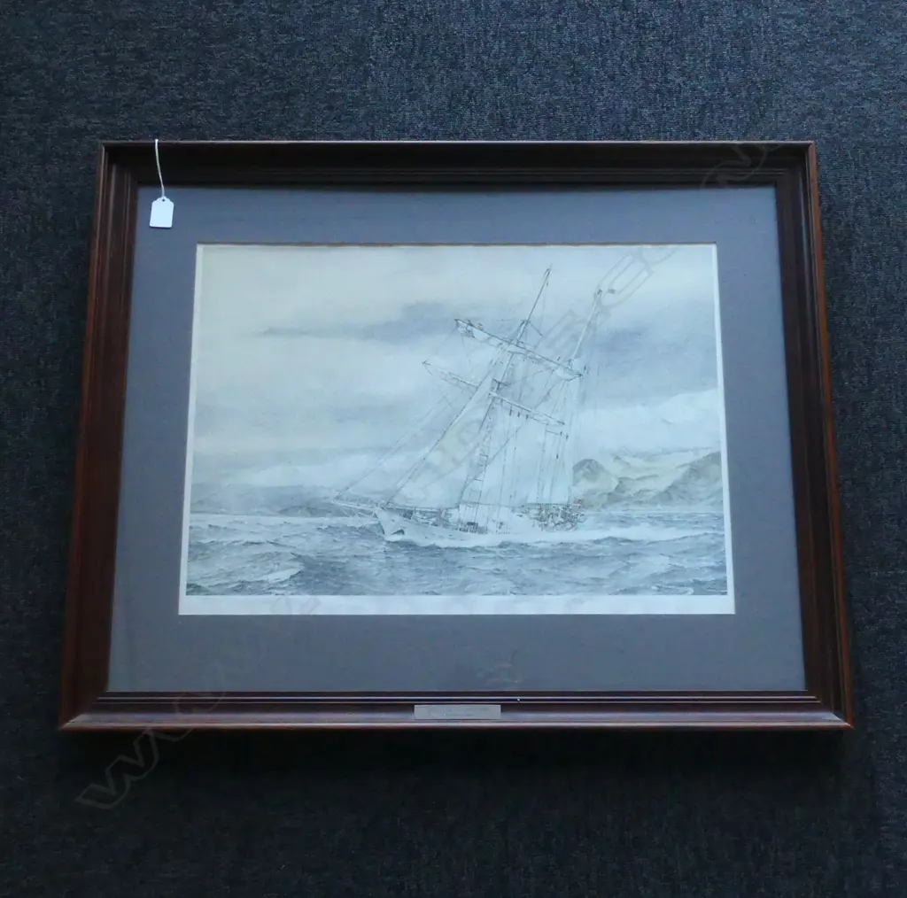SIGNED NUMBERED PRINT SPIRIT OF ADVENTURE H650 L820MM Image 1++