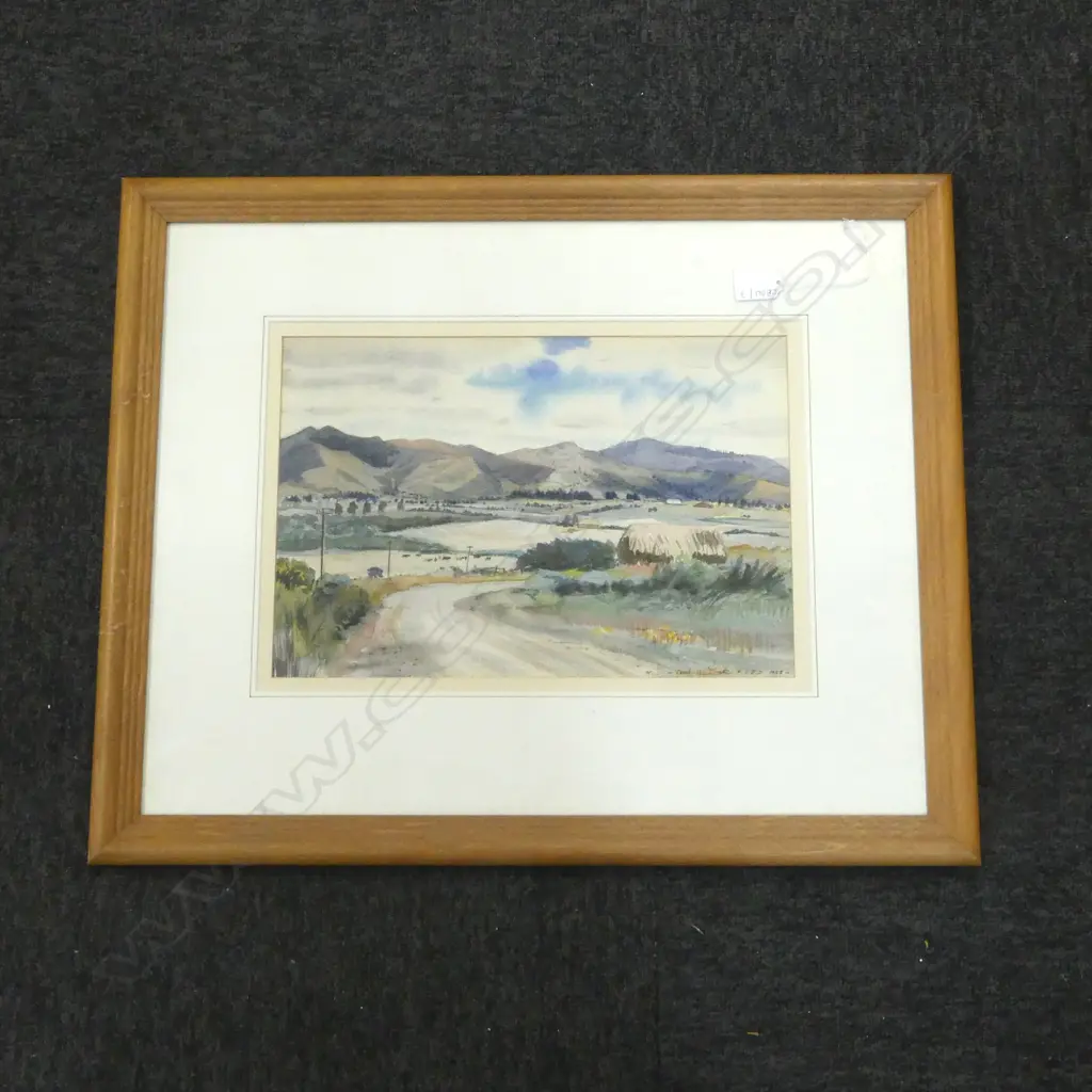 CYRIL WHITEOAK, THE ROAD TO THAMES, WC 1951 245x360mm Image 1++