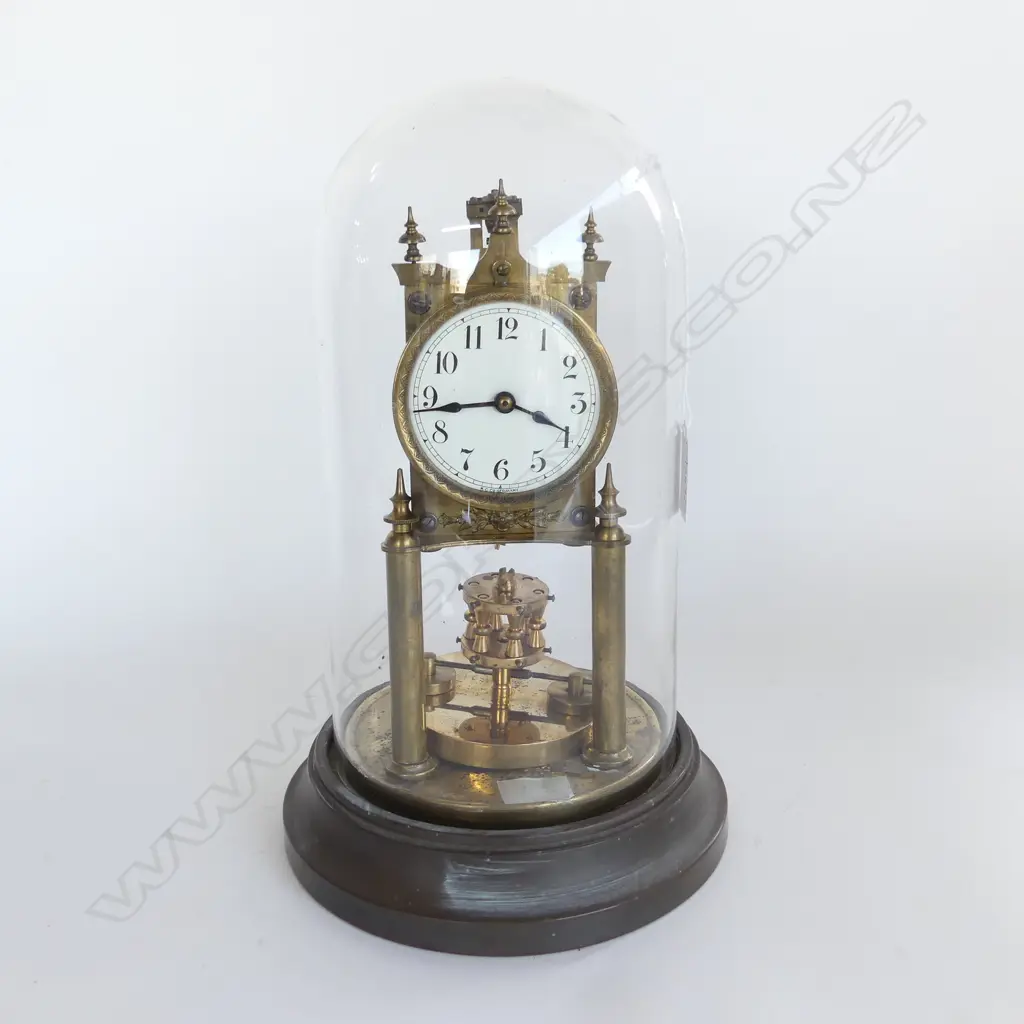 DOME CLOCK, GUSTAV BECKER GERMANY H.290mm Image 1++
