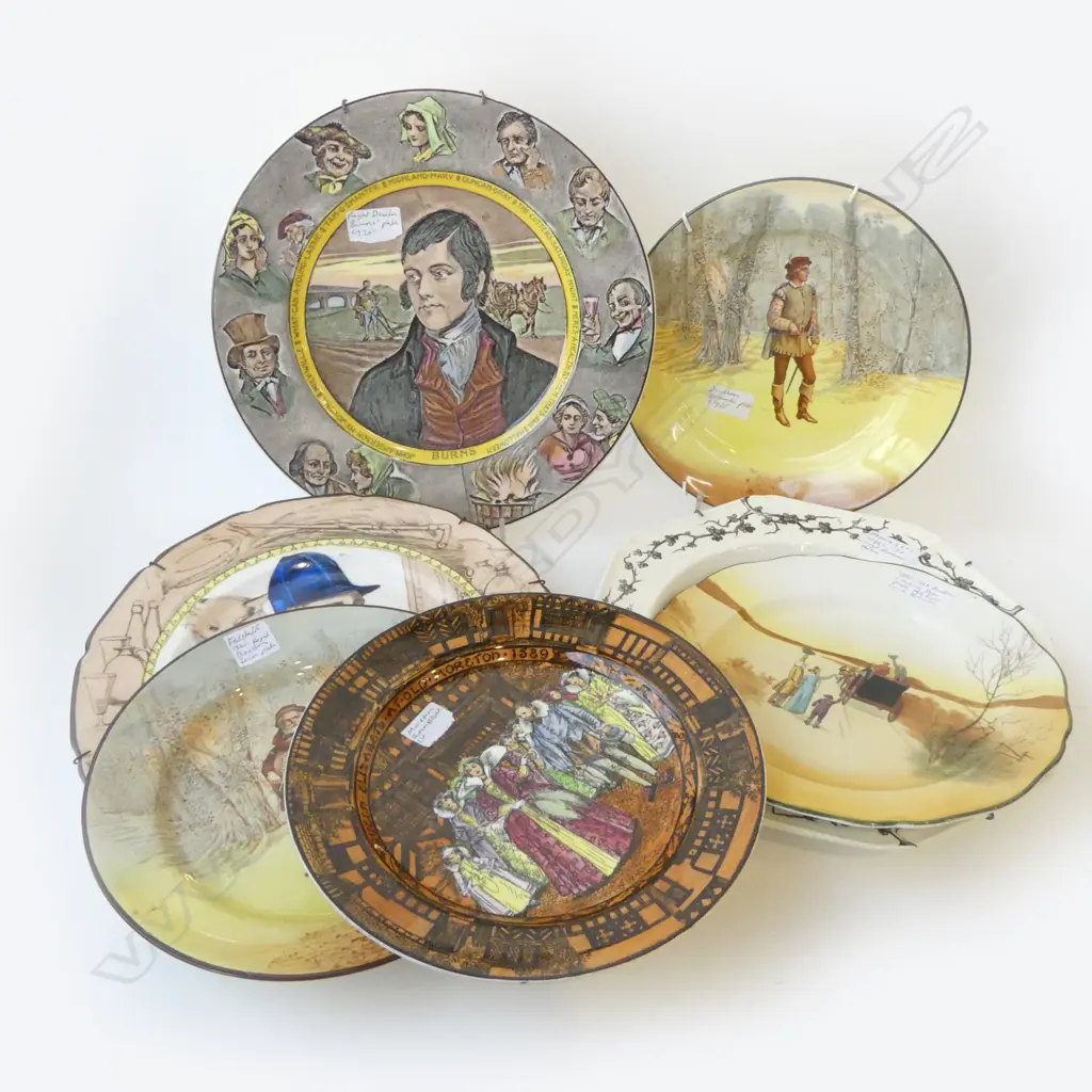 10 ASST. PLATES, ROYAL DOULTON ETC Image 1++