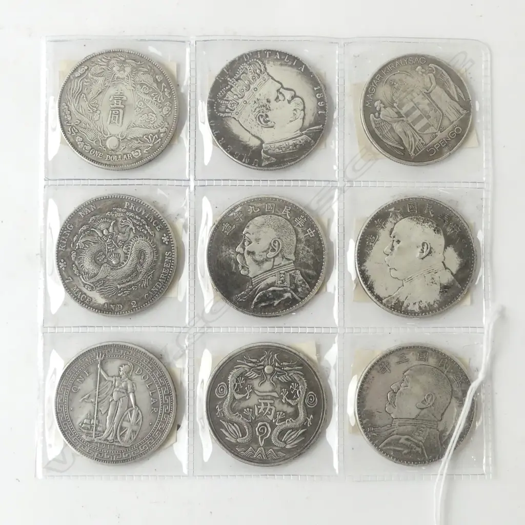 9 COINS 38mm dia Image 1++
