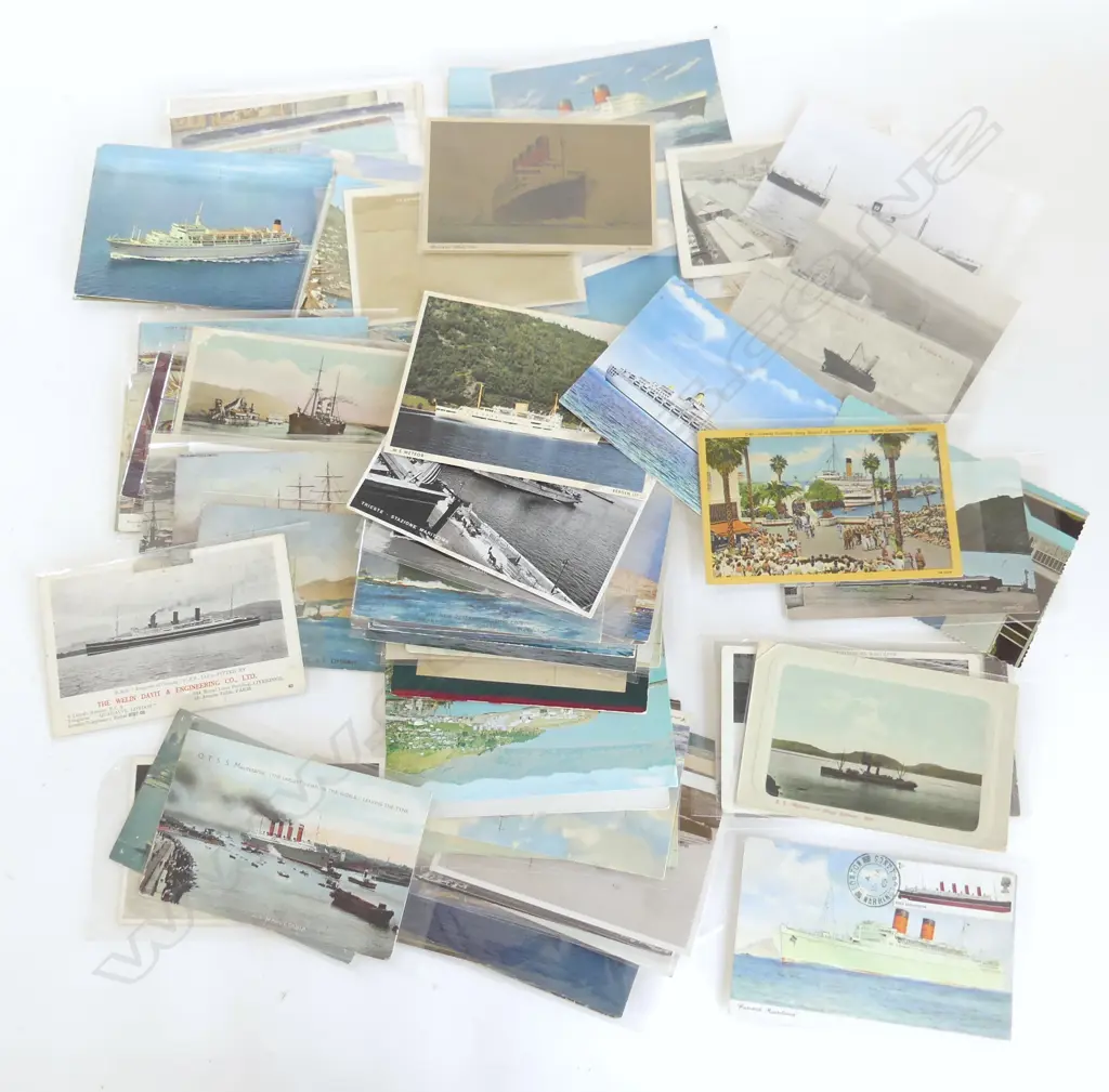 SHIPPING POSTCARDS, 100 APPROX Image 1++